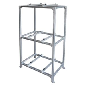 Doppellagiger Bodenständer für Klimaanlagen, robuster Kondensatorständer zur Bodenmontage für Außengeräte von Mini-Split-Klimaanlagen, universelle Klimaanlagenhalterung