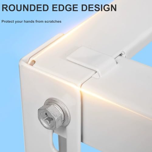 GDHKDDFL Halterungen für Klimaanlagen-Außengeräte, Halterung for Klimaanlagen im Freien, Hochleistungs-Universal-Stoßdämpfung, Luftbehandlungsständer, Wärmepumpen-Basisständer(900x450x600mm) – Bild 4