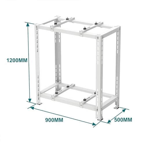 Robuster Bodenständer für Klimaanlagen, langlebige Kondensatoreinheit-Basis, Bodenhalterung für Wärmepumpensysteme, sicherer und Stabiler Halt – Bild 2