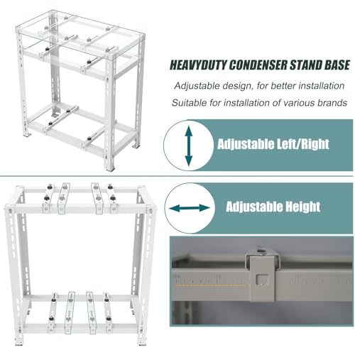 Robuster Bodenständer für Klimaanlagen, langlebige Kondensatoreinheit-Basis, Bodenhalterung für Wärmepumpensysteme, sicherer und Stabiler Halt – Bild 4