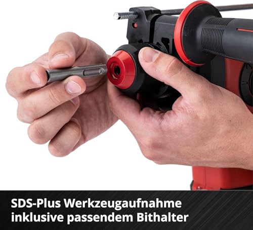 Einhell Professional Akku-Bohrhammer HEROCCO 18/20 Power X-Change (18 V, Brushless, 2,2 J, SDS-plus, pneumatisches Schlagwerk, Tiefenanschlag, inkl. Koffer, ohne Akku) – Bild 9