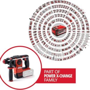 Alternative view of Einhell Professional Akku-Bohrhammer HEROCCO 18/20 Power X-Change (18 V, Brushless, 2,2 J, SDS-plus, pneumatisches Schlagwerk, Tiefenanschlag, inkl. Koffer, ohne Akku)