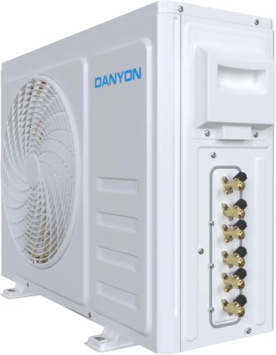 Danyon Multisplit Klimaanlage 3 Innengeräte - 27000 BTU - 7,9 kW - Inverter Klimagerät mit Heizfunktion, WiFi und Smart-Home - sehr leise & energiesparend, Splitgerät vorgefüllt – Bild 9