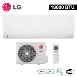 Alternative view of LG Mono-Split-Klimaanlage 18000 Btu Libero WZ18 (WZ18AWN.SNU1 WZ18AWU.SUU1), Inverter-Klimagerät R32 A /A , Wärmepumpe mit WiFi, Mattweiß