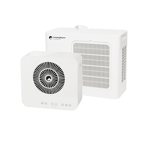 Camping Wagner CoolMade 5200 Mobile Split Klimaanlage 5200 BTU – WLAN, App Steuerung & Fernbedienung | Kühlen, Entfeuchten & Schlafmodus | für Wohnwagen, Wohnmobil, Caravan, Zelt & Räume bis 40 m³