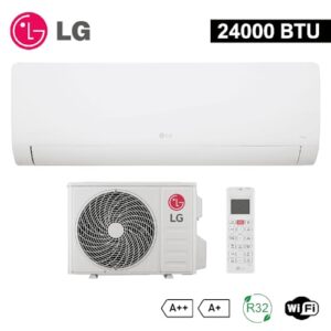 Alternative view of LG Mono-Split-Klimaanlage Libero WZ24, 24000 Btu (WZ24AWN.SNU1 WZ24AWU.SUU1), Inverter-Klimagerät R32 A /A , Wärmepumpe mit WiFi, Mattweiß