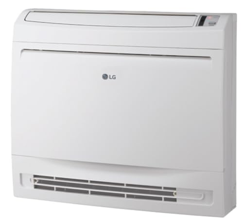 LG 9000 Btu Konsolen-Inneneinheit UQ09F.NA0 für Mono- oder Multisplit-Anlagen, Boden-Split-Klimagerät, Wärmepumpe 3,1 kW, Kühlleistung 2,6 kW, Weiß (Außeneinheit Nicht Enthalten)