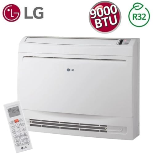 LG 9000 Btu Konsolen-Inneneinheit UQ09F.NA0 für Mono- oder Multisplit-Anlagen, Boden-Split-Klimagerät, Wärmepumpe 3,1 kW, Kühlleistung 2,6 kW, Weiß (Außeneinheit Nicht Enthalten) – Bild 2