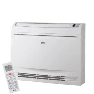 LG Konsolen-Inneneinheit 12000 Btu UQ12F.NA0 für Mono- oder Multisplit-Anlagen, Bodenkonsole für Klimaanlage, Wärmepumpe 4 kW, Kühlleistung 3,5 kW, R32, Weiß (Außeneinheit Nicht Enthalten)