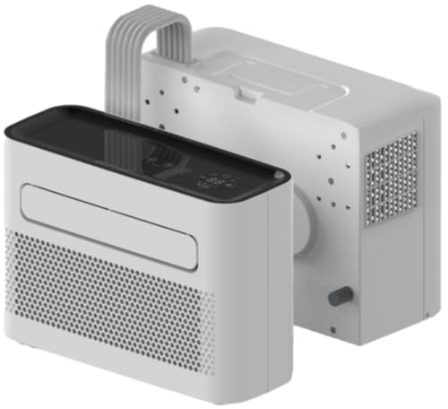 Qlima Qsplit Mini Klimaanlage Wohnwagen & Wohnmobil - 1,46 kW - 5000 BTU - Kühlen & Heizen (560W) - WLAN - Leise & Energieeffizient - 280 m³/h Luftstrom - Für Räume bis 20 m² - DEF - Mini Split - mobi