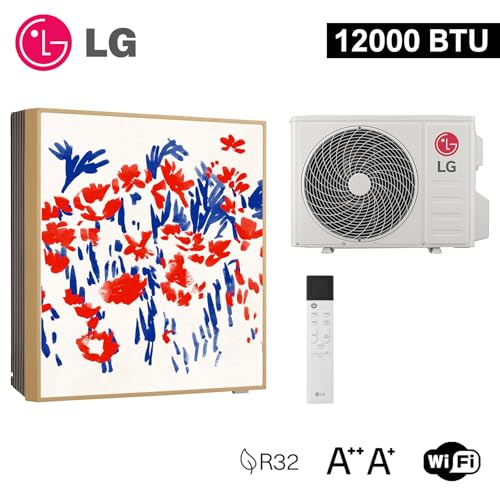 LG Mono Split Klimaanlage ArtCool Gallery Photo A12GA1, Wandklimagerät 12000 Btu mit Wärmepumpe, Personalisierbares Frontpanel, WiFi, A /A – Bild 5