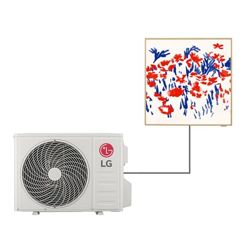 LG Mono Split Klimaanlage ArtCool Gallery Photo A12GA1, Wandklimagerät 12000 Btu mit Wärmepumpe, Personalisierbares Frontpanel, WiFi, A /A – Bild 8