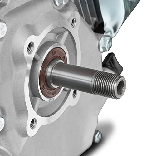 EBERTH 6,5 PS 4,8 kW Benzinmotor Standmotor Kartmotor Antriebsmotor mit 19,05 mm Ø Welle mit AG, Ölmangelsicherung, 4-Takt, 1 Zylinder Benzin Motor, 196 ccm Hubraum, luftgekühlt, Seilzugstart – Bild 6