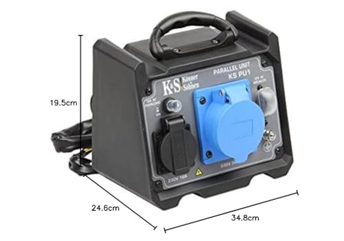 Die Parallelschaltbox KS PU1 von Könner & Söhnen ermöglicht eine höhere Gesamtleistung von, Spannung: 230 V, Höchstleistung: 7 kW – Bild 5