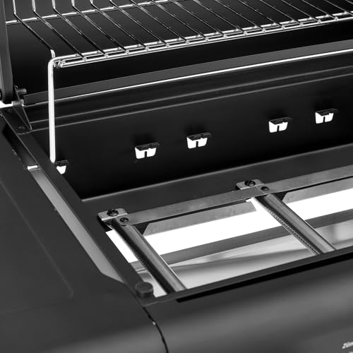 TAINO COMPACT Gasgrill Grillwagen Griller BBQ Edelstahl-Brenner Gas-Grill schwarz Balkon City (3 0, Schwarz) – Bild 7