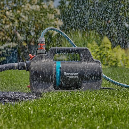 Gardena Gartenpumpe 5200 Silent Set Pumpen: 26% mehr Wasserdurchfluss bei gleichem Energieverbrauch im Vergleich zum Vorgänger-Modell*, Leise im Betrieb (09085-20) – Bild 7