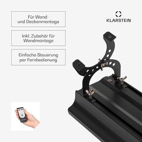 Klarstein Heizstrahler, Elektrische HeizungTerrasse & Garten, Infrarotstrahler mit WiFi App-Steuerung, Timer, LED-Anzeige, IP44 Infrarot Heizstrahler, CO2-Freie, Energieeffiziente Heizung, 3000W – Bild 6
