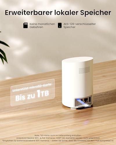 Reolink Magnetische Überwachungskamera Akku Set, 9 Monate Laufzeit, Lokaler Speicher, Fernzugriff, Smart Playback, Dual-Band WLAN, Kein ABO, für Innen & Außen, Hub Mini 2X Argus MagiCam – Bild 7