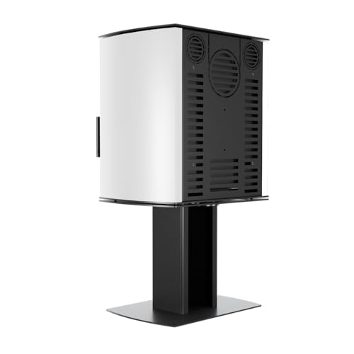 Modern Kamineinsatz KOVI auf einem Bein Cane White 6,5 kW – Bild 4