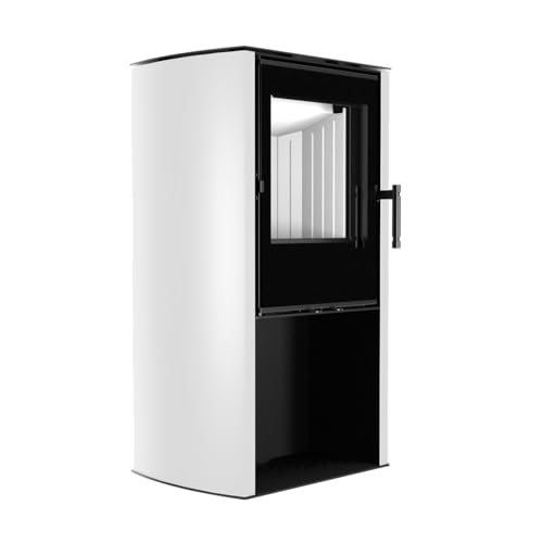 Modern Kamineinsatz KOVI Cane S White 6,5 KW – Bild 2
