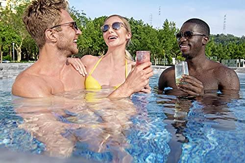 Bestway Power Steel Swim Vista Series Frame Pool Komplett-Set mit Filterpumpe 549 x 274 x 122 cm, Steinwand-Optik (Cremegrau), oval – Bild 13