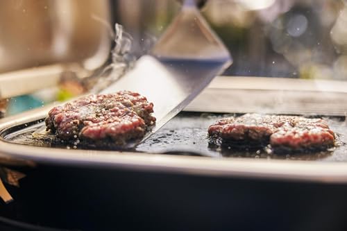 Weber Lumin Kompakt Tragbarer Elektrogrill, Heizt bis 315°C, mit Deckelthermometer, porzellanemaillierten Gusseisenrosten, 43 x 32 cm Grillfläche, schwarz (1502012) – Bild 15