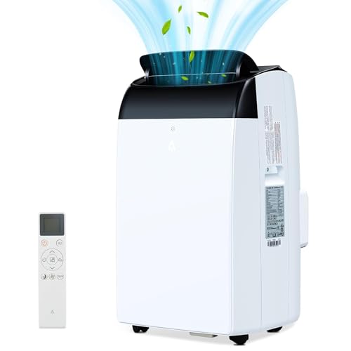 Tragbare 3-in-1-Klimaanlage mit 10000 BTU – mit Fernbedienung, Ventilator, Luftentfeuchter, leisem Betrieb und Rollen; geeignet für Schlafzimmer, Wohnzimmer und Büros. – Bild 2