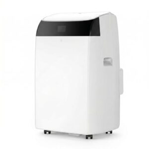 Garvee Klimaanlage Mobil 12000 BTU, 4-in-1 Mobile Klimaanlage mit Abluftschlauch Fernbedienung, Leise 51dB, Kühlen/Entfeuchten/Ventilator/Schlafmodus, Follow-Me, Kältemittel R290, für Räume bis 50㎡