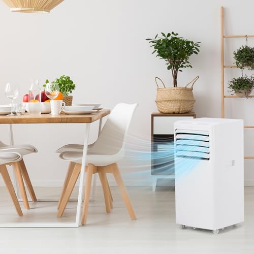 LEADZM Mobile Klimagerät klimaanlage,12000 BTU 1350W, Raumgröße bis 117m³(43㎡),Air Conditioner mit Abluftschlauch,Kühlen,Ventilieren,Entfeuchten (12000, BTU) – Bild 5