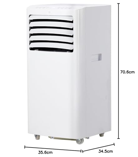 LEADZM Mobile Klimagerät klimaanlage,12000 BTU 1350W, Raumgröße bis 117m³(43㎡),Air Conditioner mit Abluftschlauch,Kühlen,Ventilieren,Entfeuchten (12000, BTU) – Bild 9