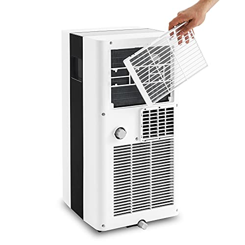 TROTEC PAC 2600 X mobile Klimaanlage 3-in-1 Kühlung, Ventilation, Entfeuchtung Monoblock-Klimagerät 2,6 kW 9.000 BTU/h für Raumgrößen bis 34 m² und 85 m³ 2 Ventilationsstufen – Bild 6