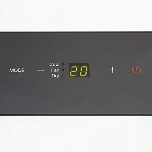 TROTEC PAC 2600 X mobile Klimaanlage 3-in-1 Kühlung, Ventilation, Entfeuchtung Monoblock-Klimagerät 2,6 kW 9.000 BTU/h für Raumgrößen bis 34 m² und 85 m³ 2 Ventilationsstufen – Bild 8