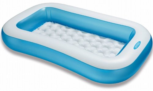 Intex Babypool Planschbecken Kinderpool Rechteck Baby Pool blau 166 x 100 x 28 cm