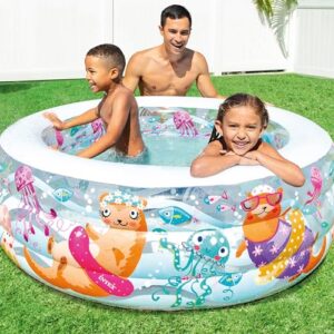 Alternative view of Intex Aquarium Pool, mehrfarbig, 152x152x56 cm, 58480NP