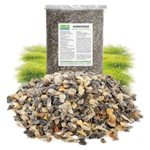 StaWa Hornspäne, organischer Naturdünger mit 13% Stickstoff, Langzeitdünger für Garten, Gemüsebeet, Obst, Rasen, Hochbeet und Zierpflanzen, 25 kg