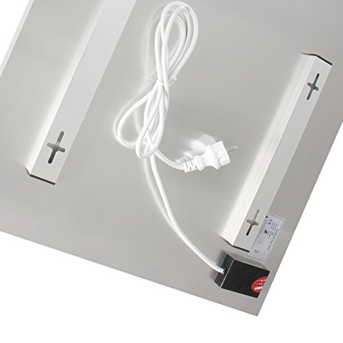 VIESTA H700-SP Infrarotheizung, ultraflache Wandheizung, Carbon Crystal Technologie, 700 Watt, Spiegel aus Sicherheitsglas – Bild 3