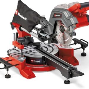 Einhell Akku-Zug-Kapp-Gehrungssäge TE-SM 36/8 L Li-Solo Power X-Change (36 V, max. 65 mm x 305 mm Schnitttiefe/-breite, Ø 216 mm Sägeblatt, neigbarer Sägekopf, ohne Akku)