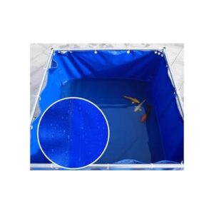 Alternative view of Aufstellpool, Überirdischer, tragbarer Wassertank for Koi-Teiche, faltbares Design aus PVC-Leinwand(5x2x0.9M)
