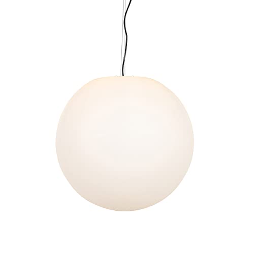 Qazqa Modern außen Stehleuchte, Stehlampe für den Garten - Nura - Weiß, max. 23W, Geeignet für LED, 74.7cm, IP44 – Bild 3