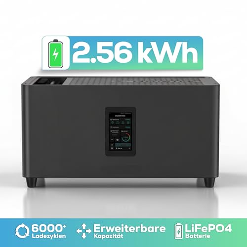 SUNNIVA® 2000W Balkonkraftwerk mit 5,12 kWh Speicher MARSTEK Jupiter C Plus, BIFAZIAL FULLBLACK komplett Steckdose, PV Solaranlage Komplettset mit Solarspeicher, 4x 500W N-Type Glas Bifacial PV – Bild 3