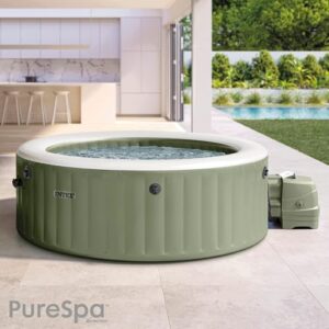 Alternative view of Intex 6-Personen Olivgrün Rund Bubble Spa Set 28428NP (Aufgeblasen 216 cm x 71 cm)