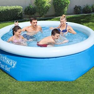 Alternative view of Bestway Fast Set Pool Set mit Filterpumpe, 244 x 66 cm, blau, 57268, 244x66 cm