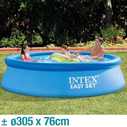 Intex 28122NP – Aufstellpool Easy Set Rund, Filterpumpe 1250 L/h, 3853 L, PVC, Blau, 305x76 cm – Bild 2