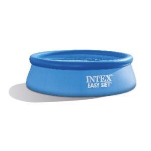 Intex 28110NP – Aufstellpool Easy Set Rund, 2419 L, PVC, Blau, 244x76 cm