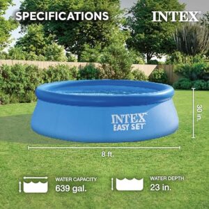Alternative view of Intex 28110NP – Aufstellpool Easy Set Rund, 2419 L, PVC, Blau, 244x76 cm